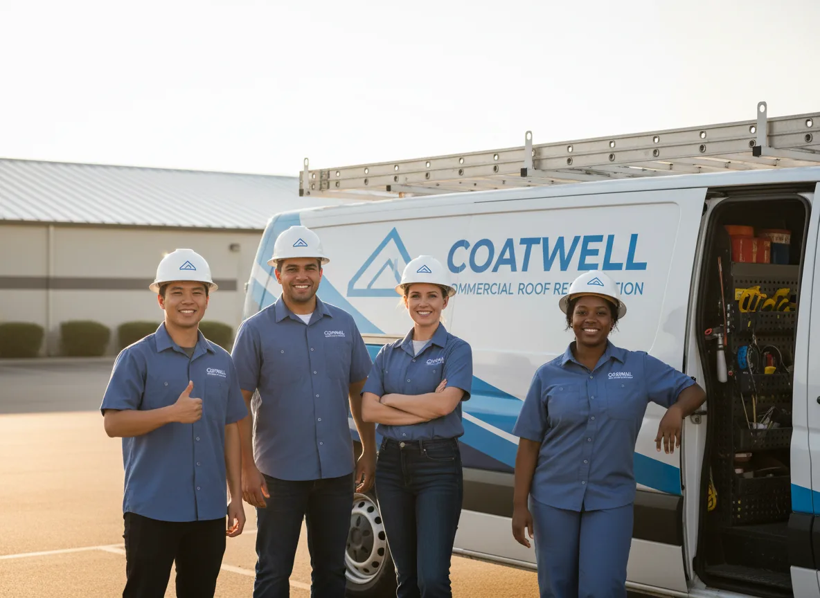 Commercial roof coating company in Homerville, OH